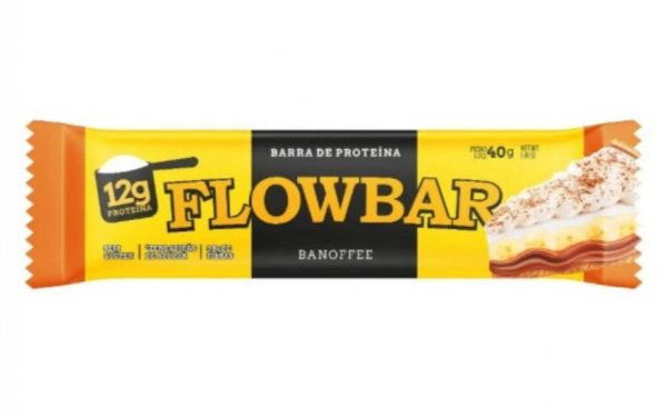 Barra de Proteína Banoffee Flowbar 480g com 12un de 40g - Image 2